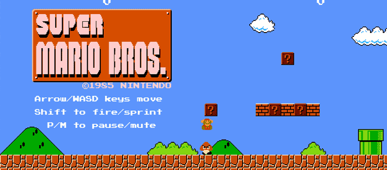 Play Super Mario Bros. in your <strike>Bowser</strike> browser right now 3